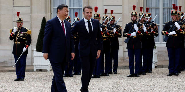 Emmanuel Macron prône devant Xi Jinping des « règles équitables pour tous » dans le commerce